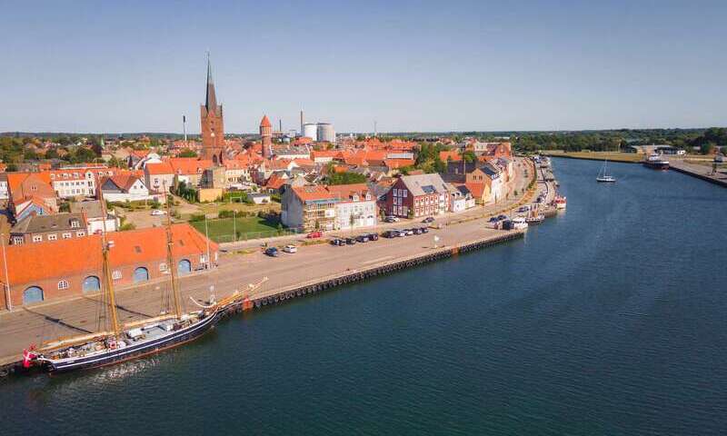 Historischer Hafen von Nakskov