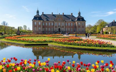 Næstved – Schloss Gavnø mit Tulpenfestival