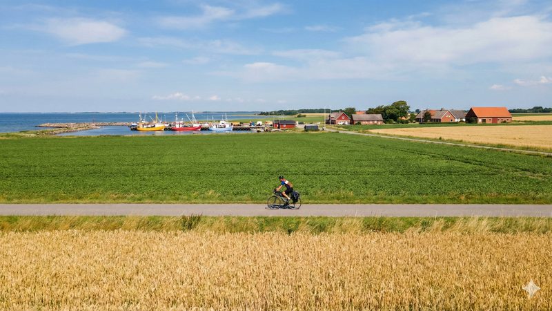 Falster Rundt - ländliche Radtour durch Farmland