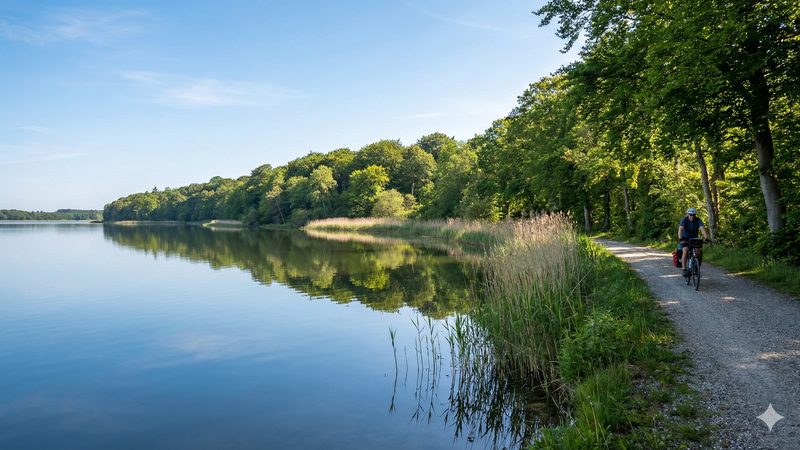 Maribo-Seen Rundtour - idyllischer See im Naturpark